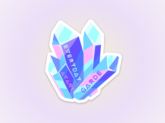 Crystal Logo Sticker